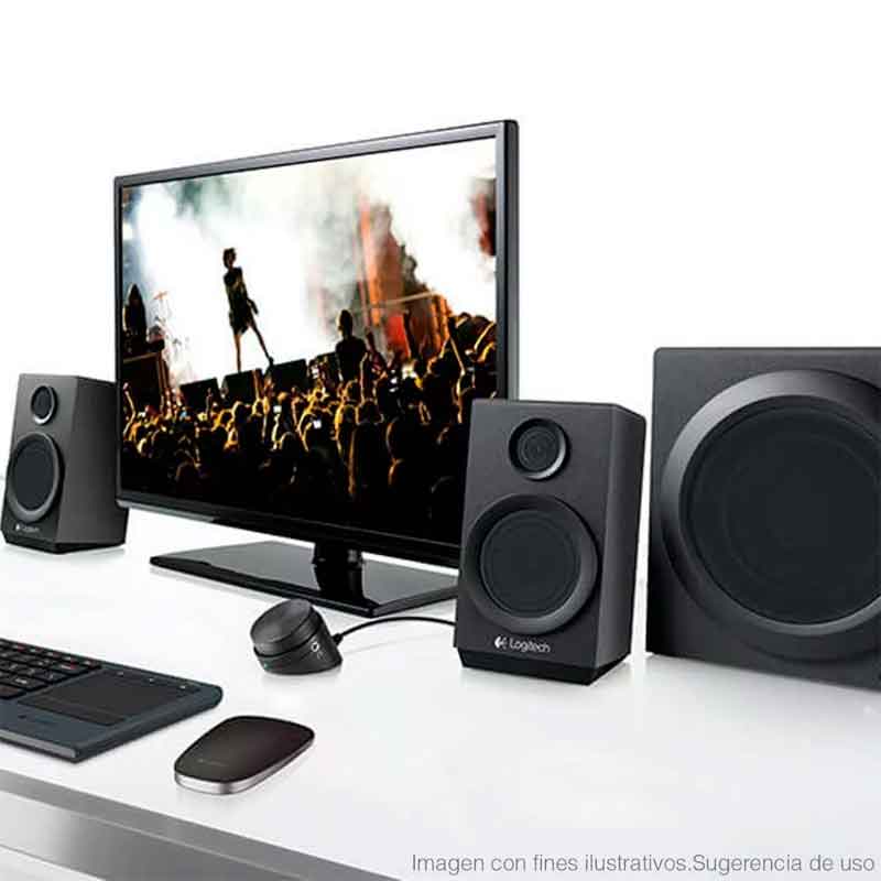 Bocinas LOGITECH Z333 Subwoofer Sonido 2.1 40W RMS 980-001203