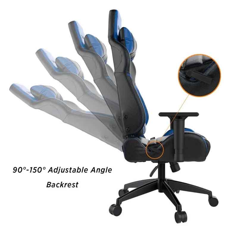 Silla Gamer GAMDIAS ACHILLES E1 L AZUL