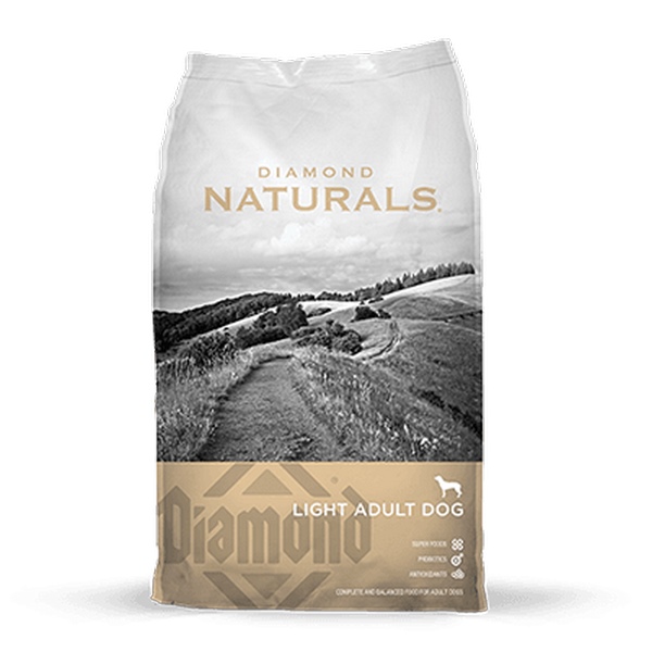Diamond Naturals Alimento Para Perro Adulto Ligth Cordero Y Arroz 18/6 6.8 Kg