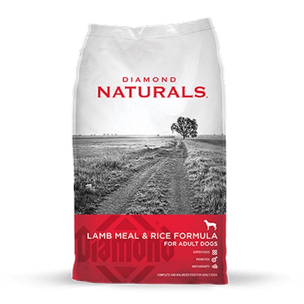 Diamond Naturals Alimento Para Perro Adulto Cordero Y Arroz 23/14 18 Kg