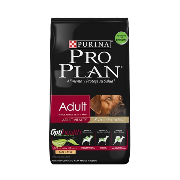 Pro Plan Alimento Para Perro Adulto Raza Grande Optihealth 3 Kg
