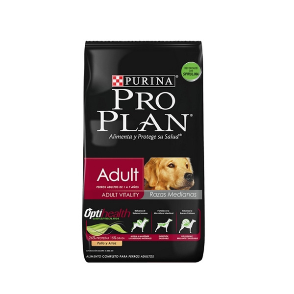 Pro plan Alimento para Perro Adulto Raza Mediana Optihealth 15 kg