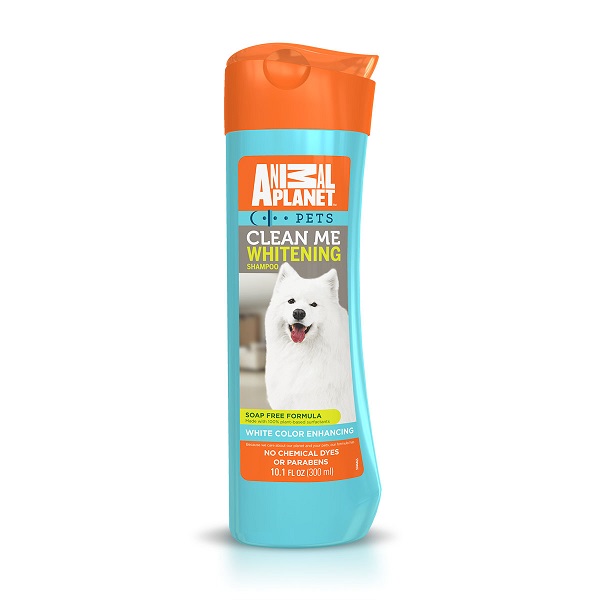 Shampoo Blanqueador Perros Blanco 300 ml. Animal Planet