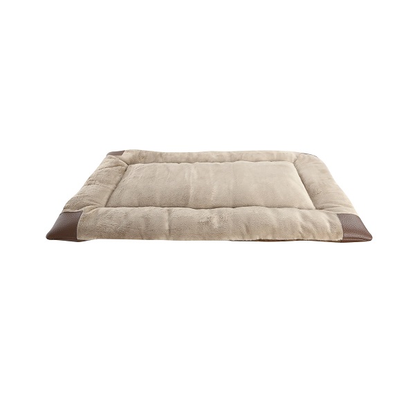 Cama Perro Plush Crate Pad Miel 54x40 cm. Animal Planet