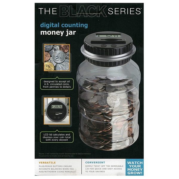 Contador Monedas Alcancia Digital Juguetes The Black Series