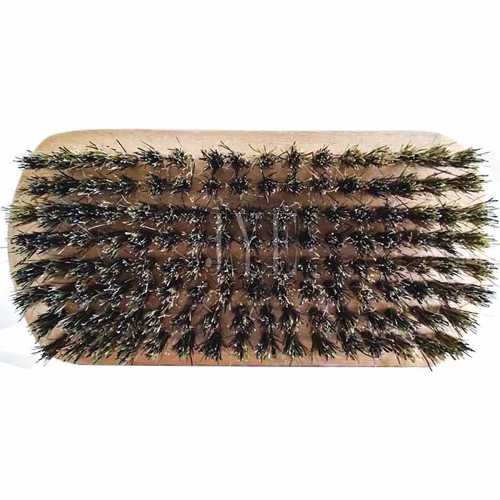 Cepillo Militar JYE Madera café, para Barba y/o bigote SUPER OFERTA 2020 Tiempo Limitado