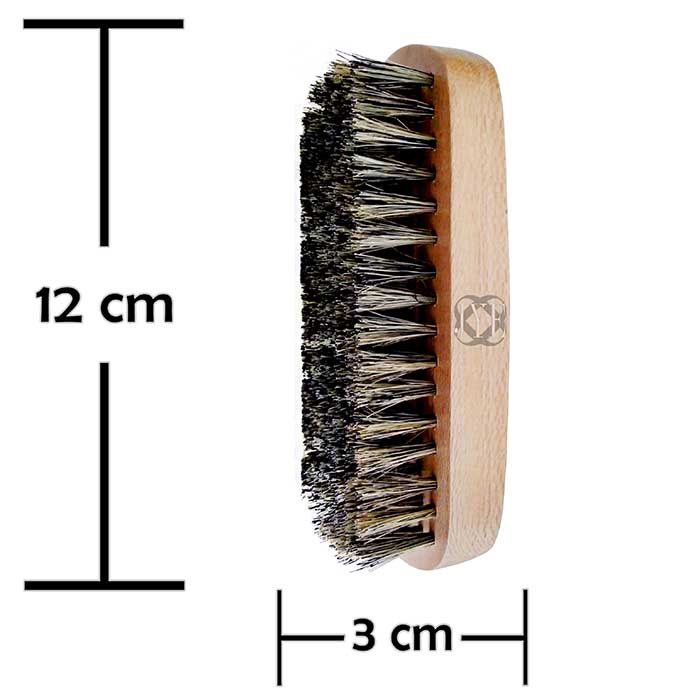 Cepillo Militar JYE Madera café, para Barba y/o bigote SUPER OFERTA 2020 Tiempo Limitado