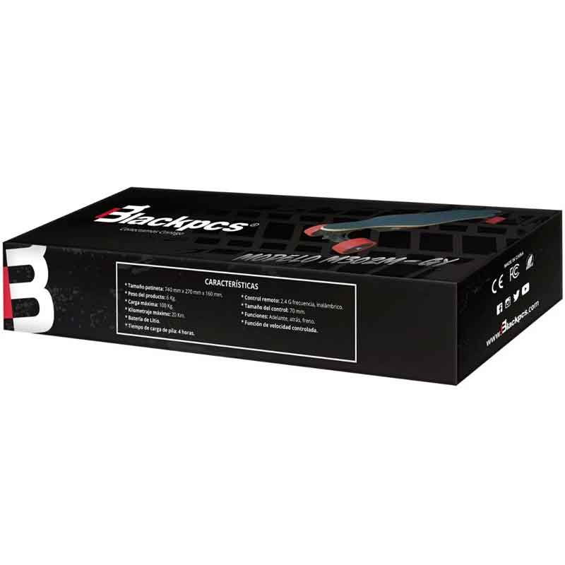 Patineta Electrica Blackpcs M302m-gy
