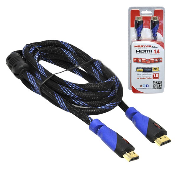 Cable HDMI Master Cubierta de Nylon/ Anti-ruido