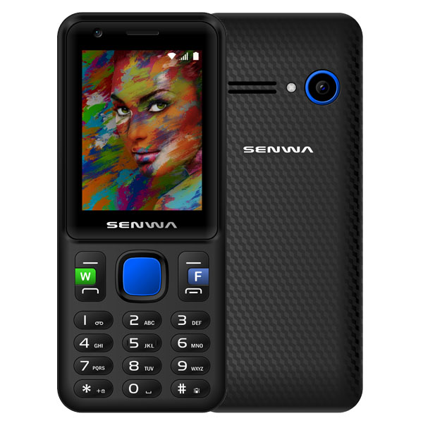 Celular Senwa 3-G S340 Dynamic Color Negro/azul Telcel