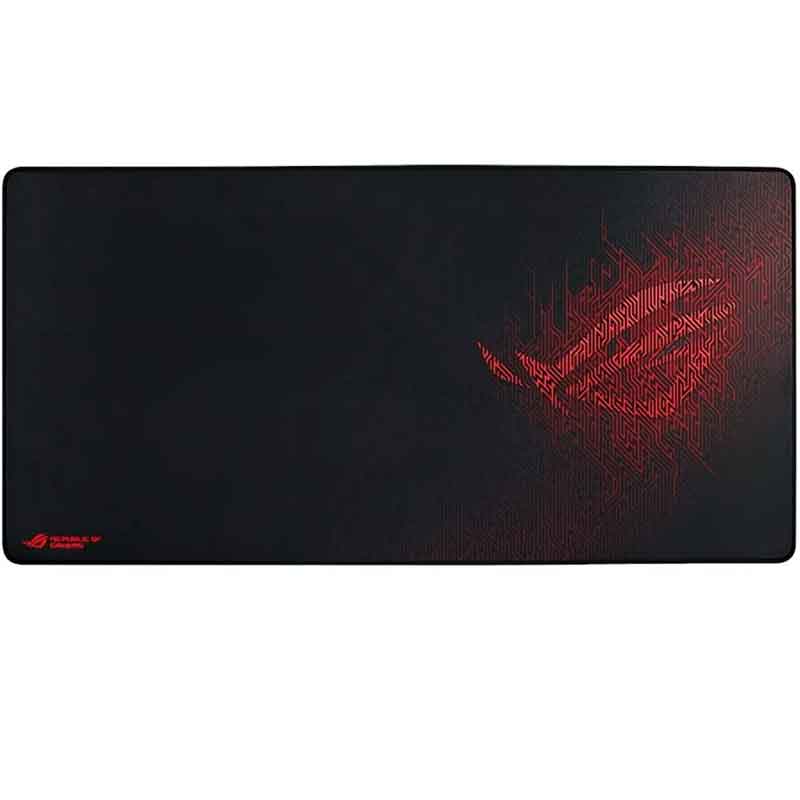 Mouse Pad Gamer Asus Rog Sheath Extra Grande Negro Rojo