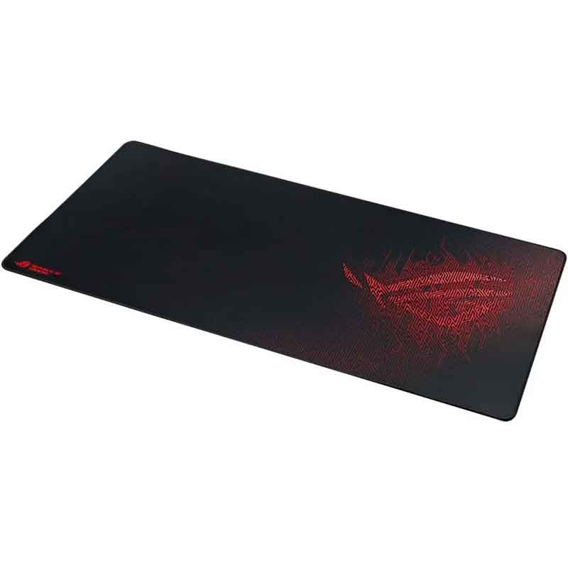 Mouse Pad Gamer Asus Rog Sheath Extra Grande Negro Rojo