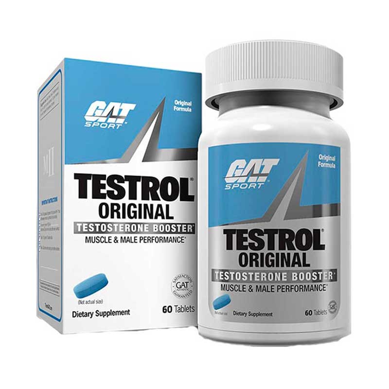 Vitaminas Testrol Gat Original 60 Tabletas