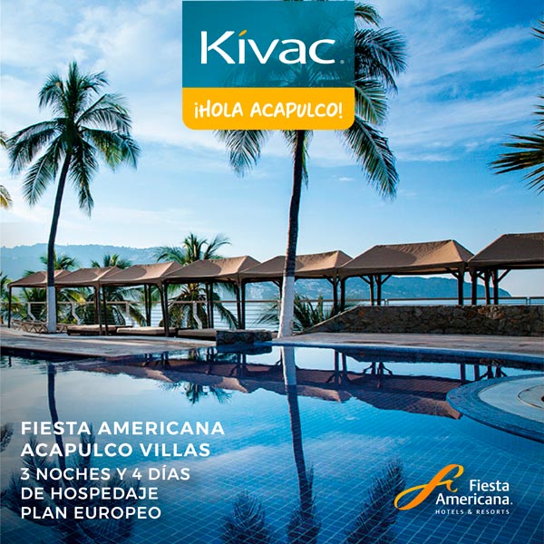 Viaje Acapulco Para 3 Noches, 4 Días En Fiesta Americana Villas Acapulco