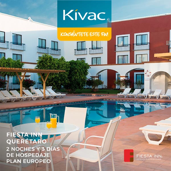 Viaje Querétaro para 2 noches y 3 días en Fiesta Inn Querétaro