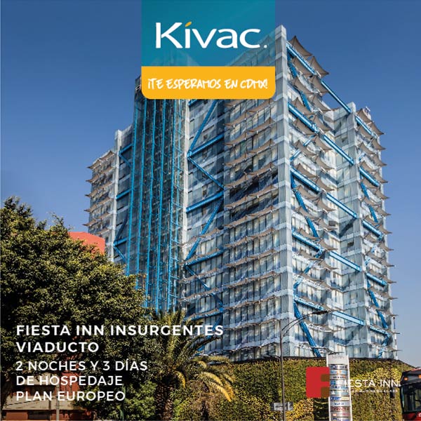 Viaje CDMX para 2 noches, 3 días en Fiesta Inn Insurgentes Viaducto