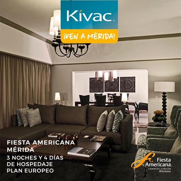 Viaje Mérida para 3 noches, 4 días en Fiesta Americana Mérida