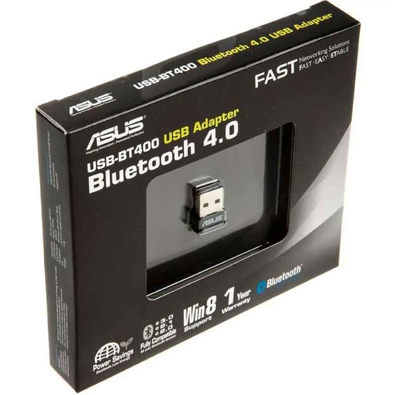 Adaptador Inalambrico ASUS USB-BT400 Bluetooth 4.0 USB 3.0 
