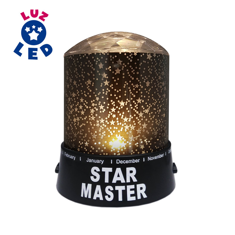 Redlemon Lámpara Proyector De Estrellas De Luz Led, Estrellas En El Cuarto De Los Niños, Con Domo En Forma De Diamante Para Mejor Proyección
