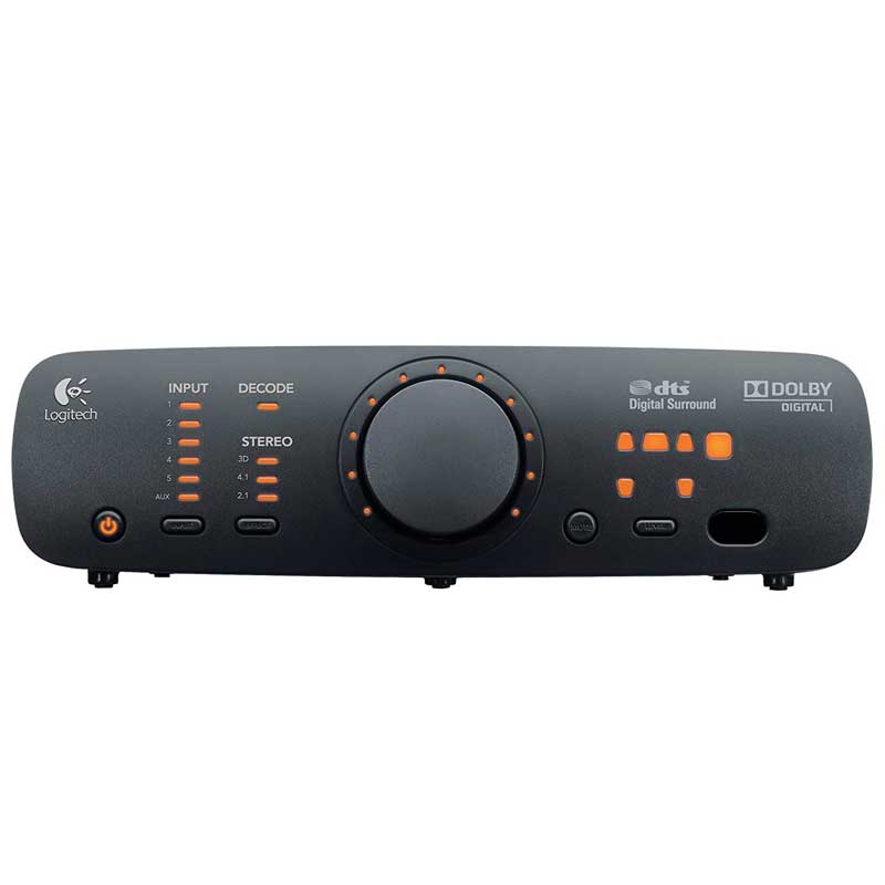 Bocinas LOGITECH Z906 Adaptador Bluetooth Subwoofer Sonido 5.1 THX 