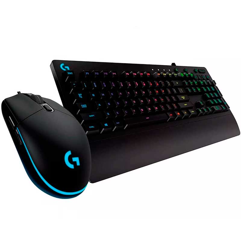 Kit Gamer LOGITECH G Teclado G213 Mouse MX518 XBOX ONE PS4 