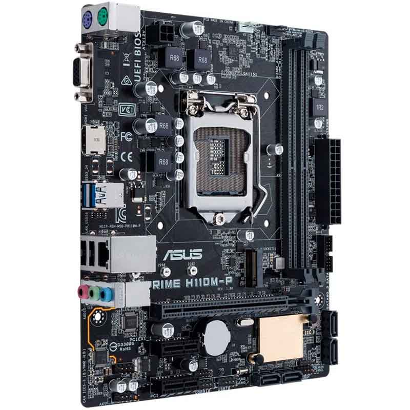 Tarjeta Madre Asus Prime H110m-p Socket 1151 Ddr4 Hdmi