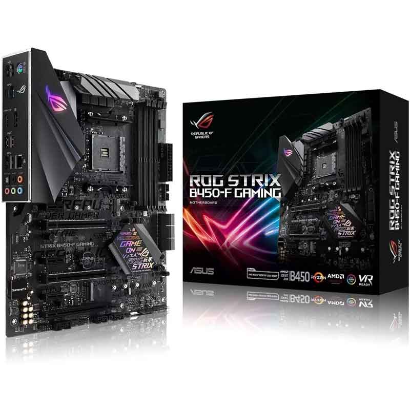 Tarjeta Madre ASUS ROG STRIX B450-F Gaming AM4 DDR4 ATX 