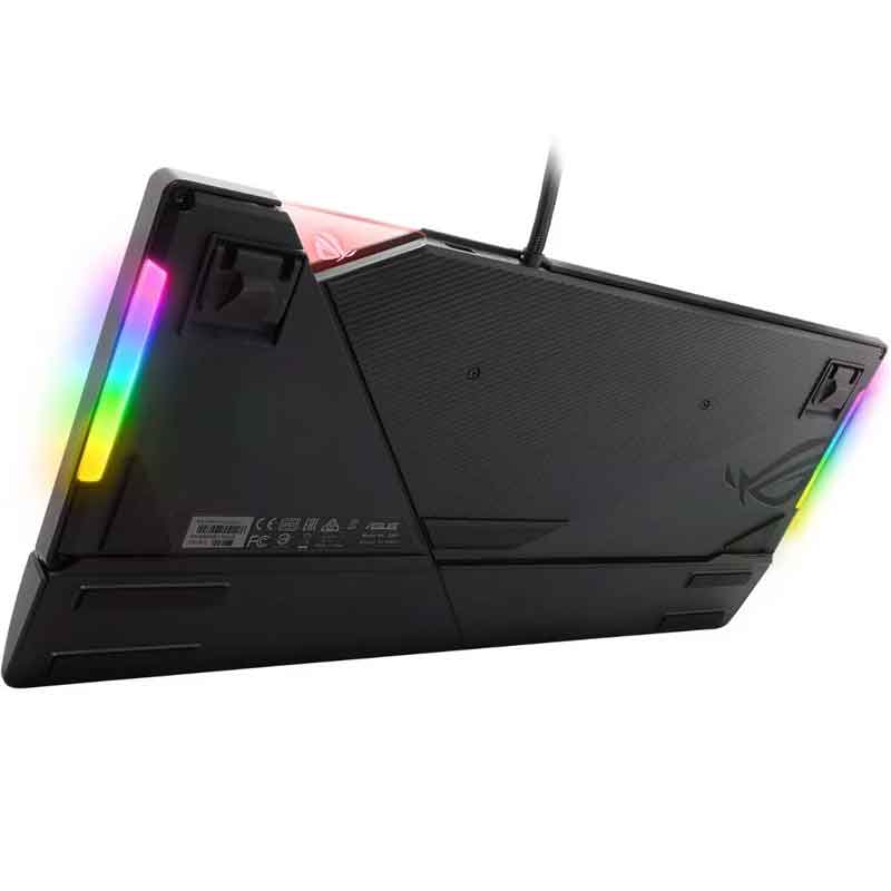 Teclado Gamer Mecanico Asus Rog Strix Flare Cherry Mx Brown