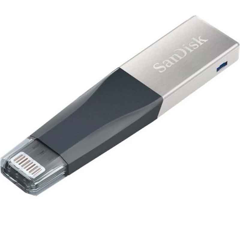 Memoria USB 32GB Sandisk iXpand Mini USB 3.0 a Lightning  SDIX40N-032G-GN6NN 