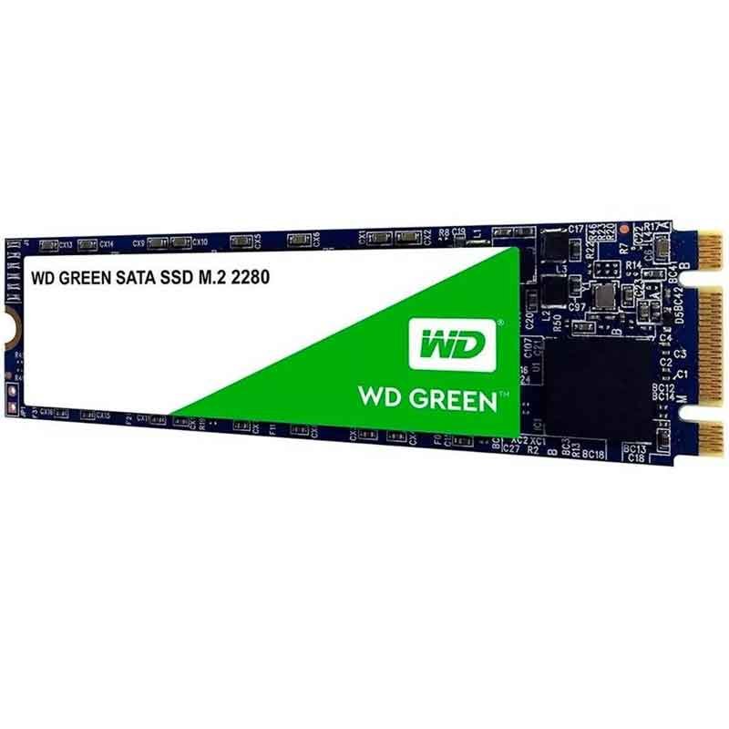 Unidad de Estado Solido SSD M.2 480GB WESTERN DIGITAL Green SATA III 545 MB/s WDS480G2G0B 