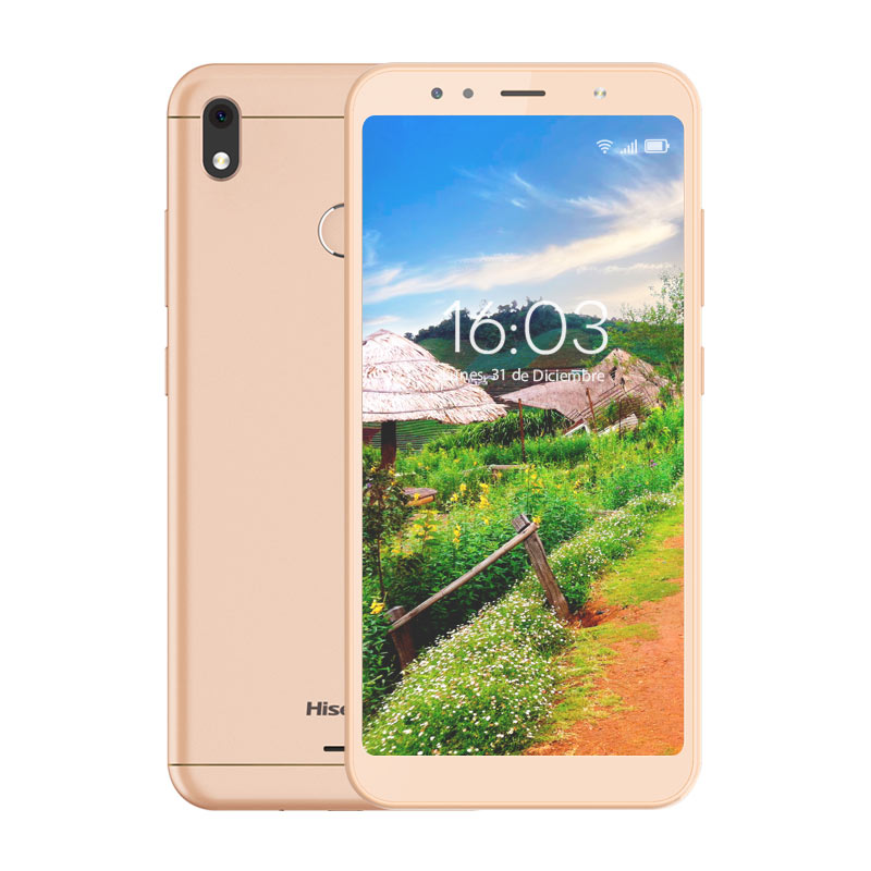 Celular HISENSE LTE F18 Color DORADO Telcel