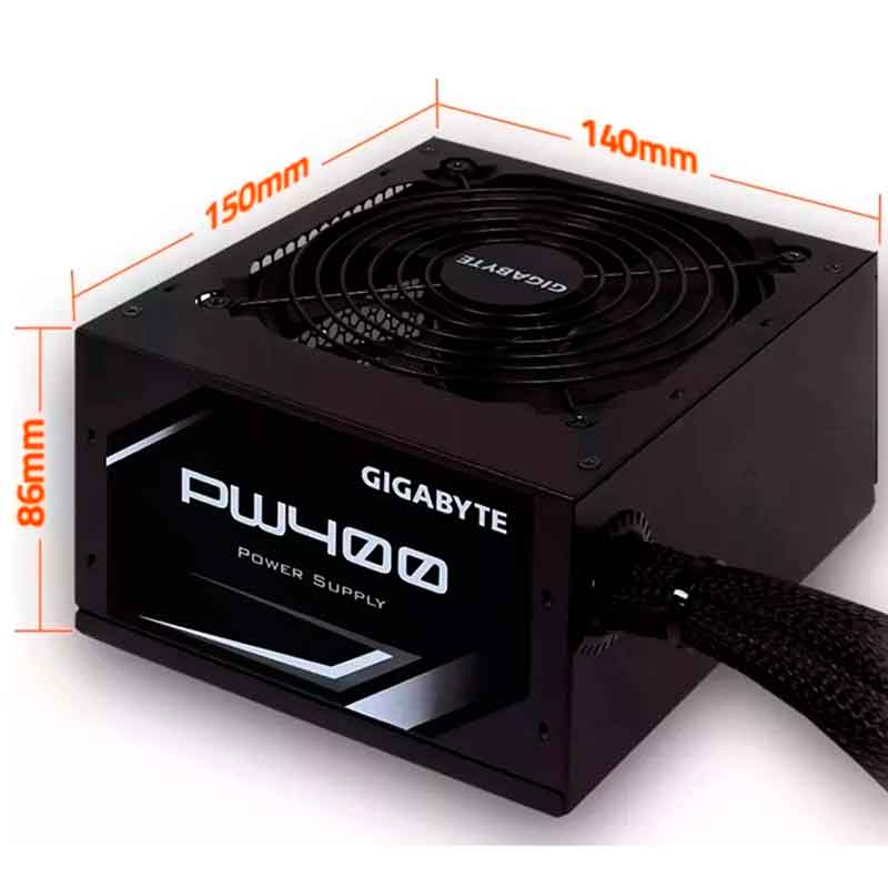 Fuente De Poder Pc Gamer 400w Gigabyte Atx White Pw400