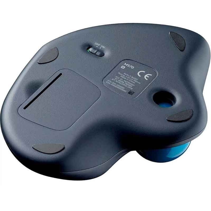 Mouse Inalambrico LOGITECH Trackball M570 910-001799 