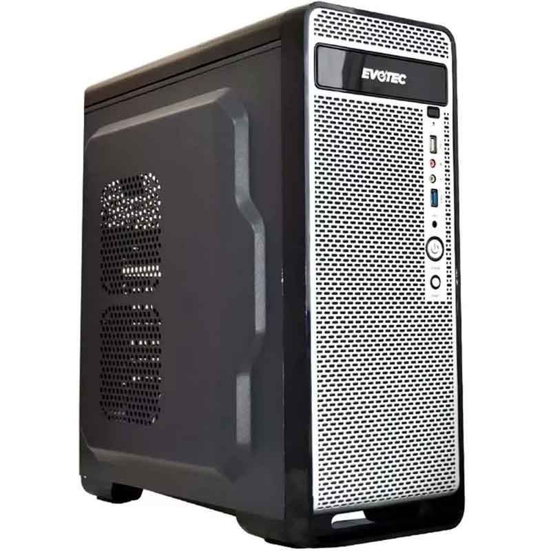 Gabinete Evotec Ev-1003 Micro Atx Usb 3.0 Con Fuente 600w