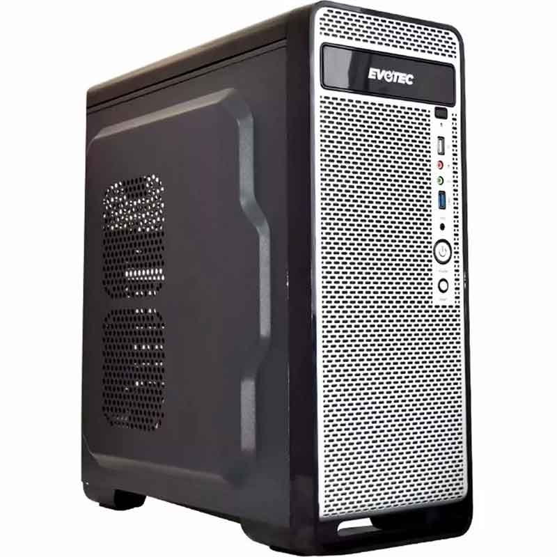 Gabinete Evotec Ev-1003 Micro Atx Usb 3.0 Con Fuente 600w