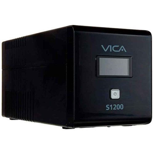 No break VICA S1200  6 Contactos Pantalla LCD 200VA 60 Minutos 