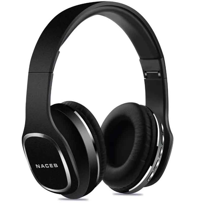 Diadema Bluetooth Naceb Cetus Na-0307 Negro