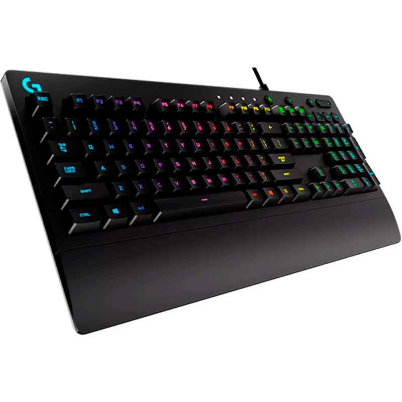 Kit Gamer LOGITECH Teclado G213 Mouse G203 Diadema G230 Mouse Pad 991000287 