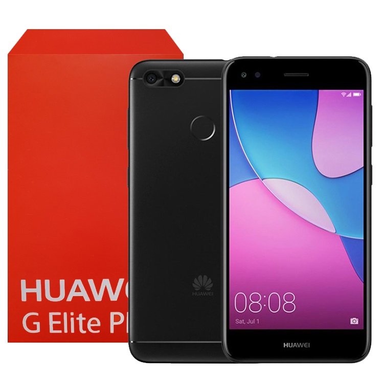 Celular Huawei G Elite Plus 16GB RAM 2GB Bat 3020 Mah Huella NEGRO