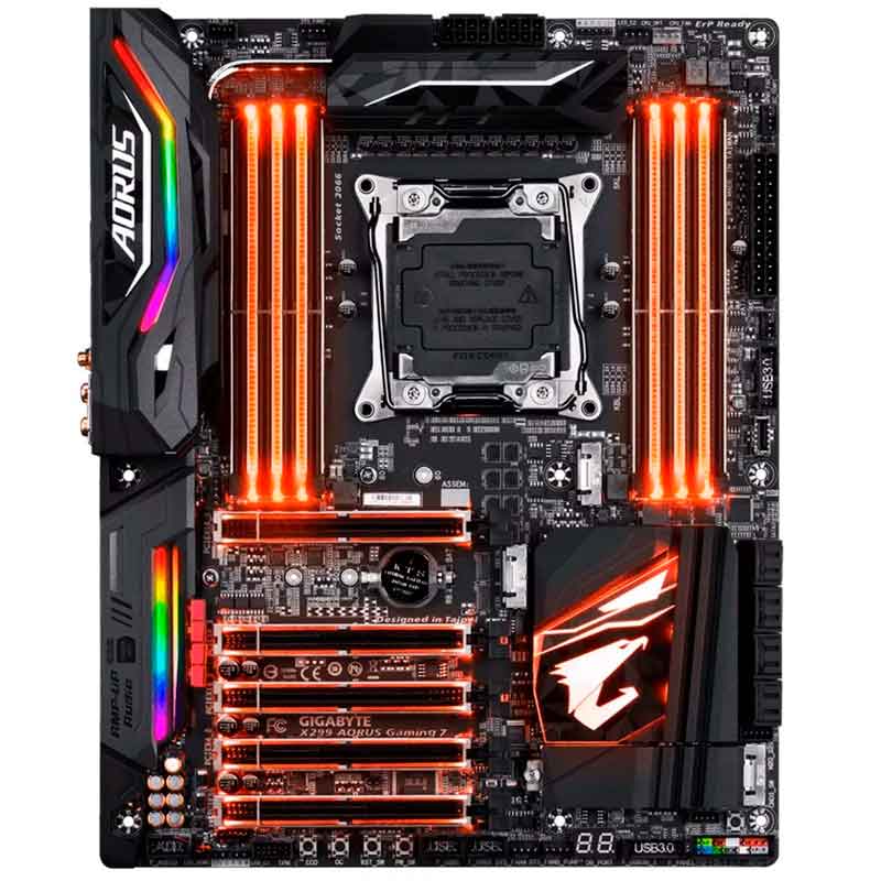 Tarjeta Madre X299 Aorus Gaming 7 Rgb Socket 2066