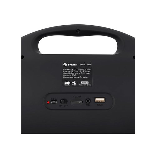 Bocina Bluetooth Tipo Boombox Manos Libres Radio Steren
