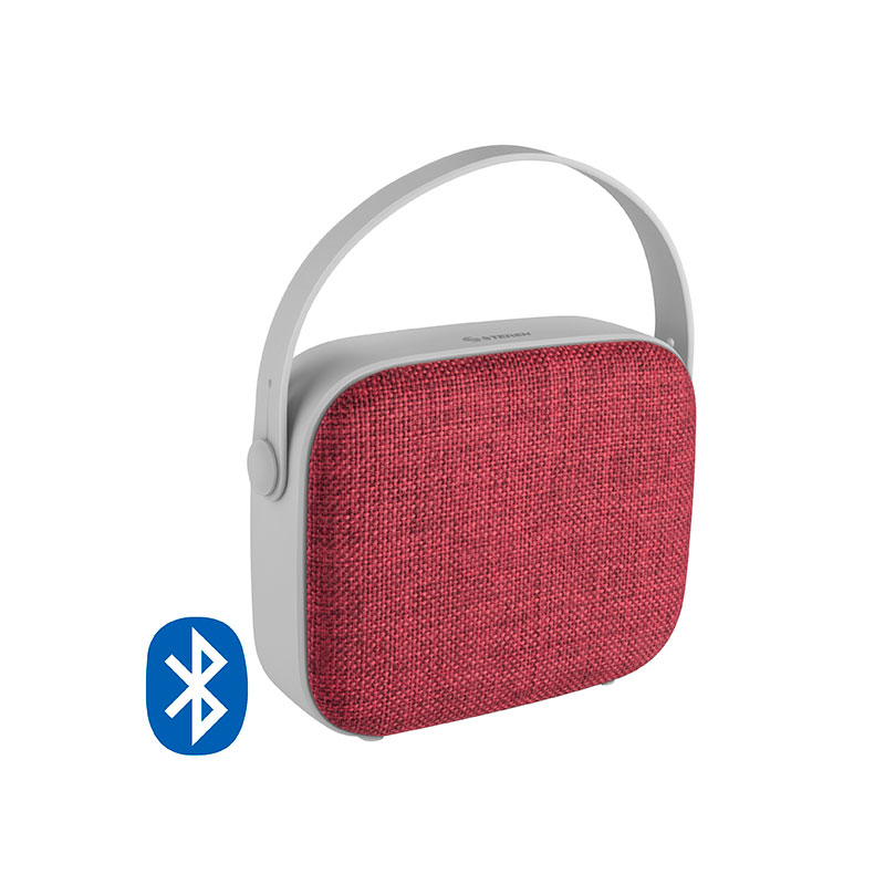 Bocina Bluetooth Handbag Rojo Agarradera Bolso Mano Steren