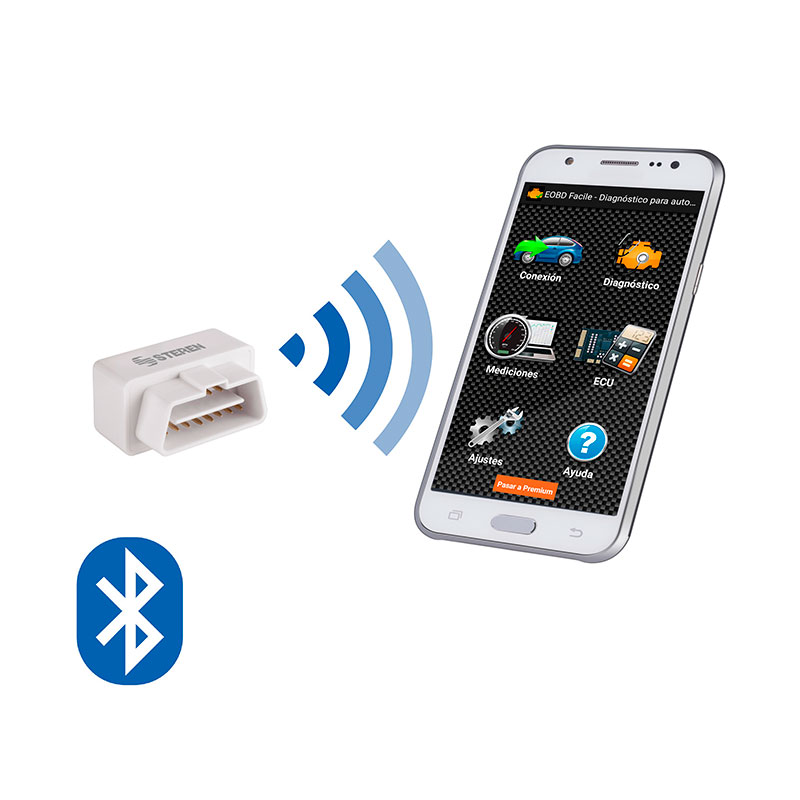 Escaner Automotriz Obd2 Bluetooth Android Steren