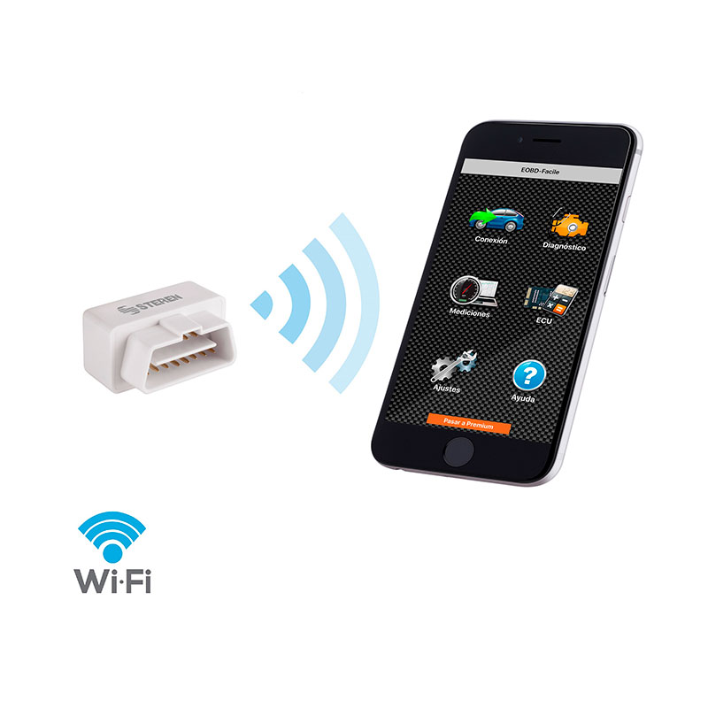 Escaner Automotriz OBD2 Wifi Iphone Android Ios Steren
