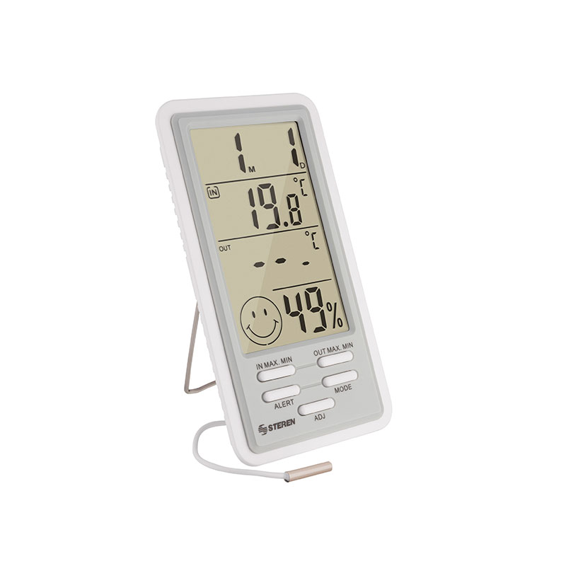 Termómetro Higrómetro Digital Humedad Exteriores Steren