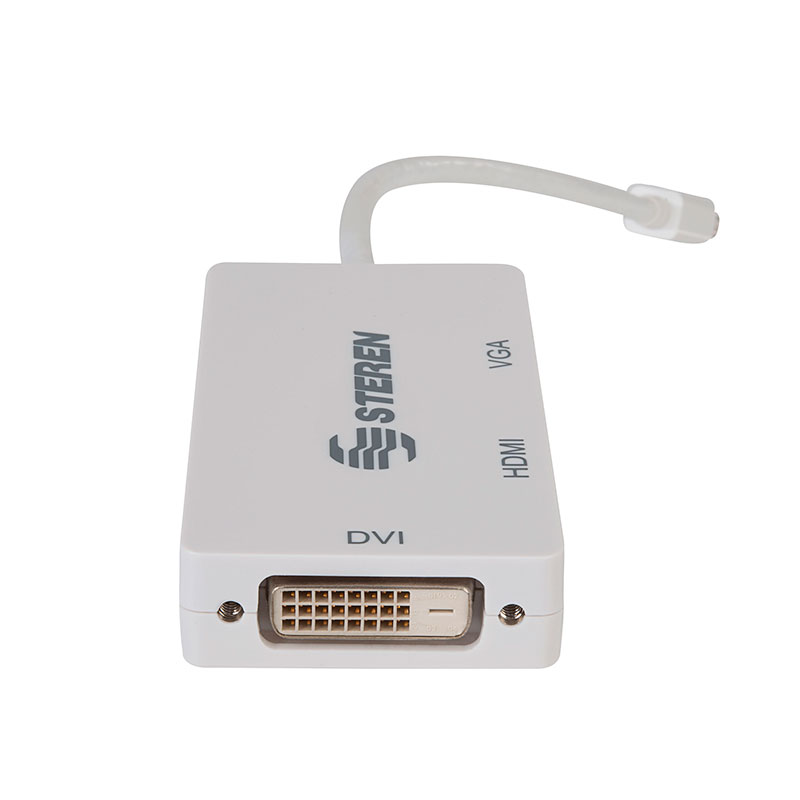 Adaptador Mini Displayport Thunderbolt A Vga Hdmi Dvi Steren