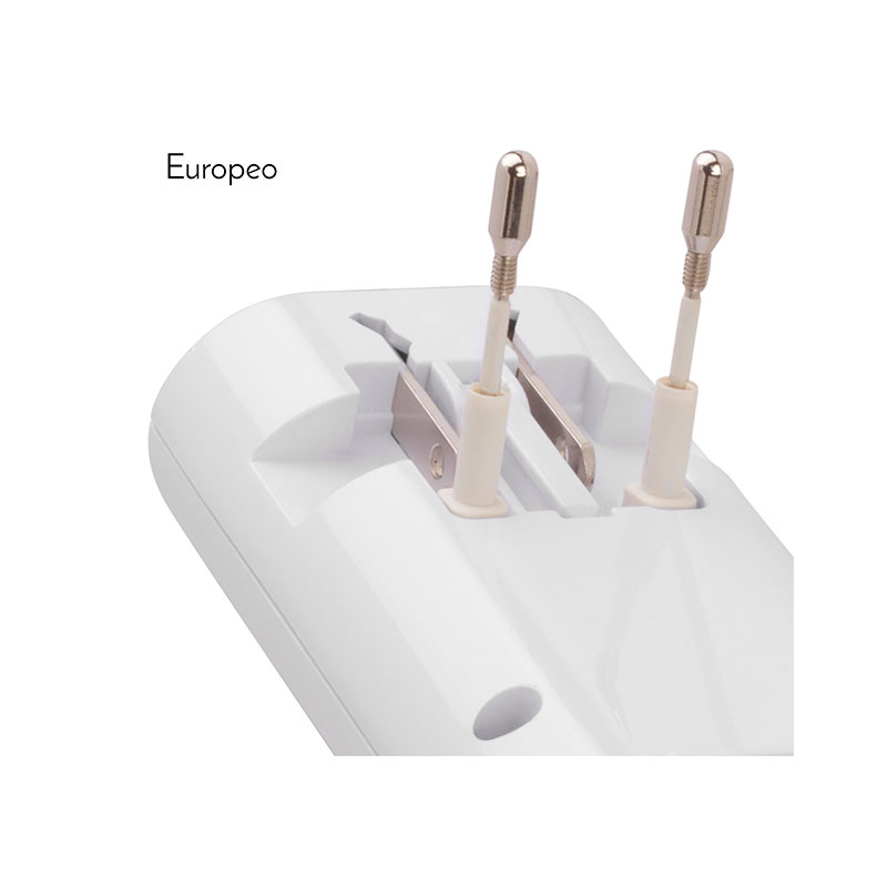 Adaptador Universal Contactos Cargador Usb Viaje Steren