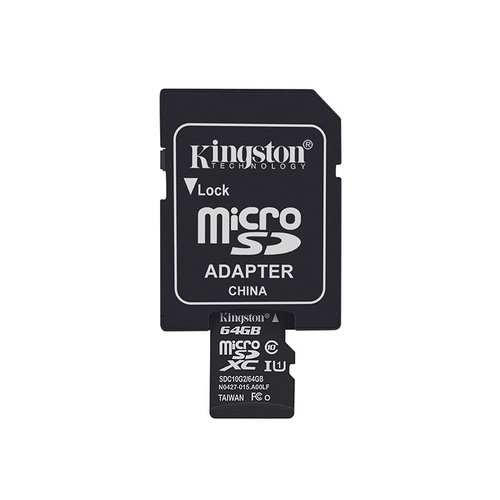 Memoria Micro Sd Clase 10 64 Gb Kingston Steren