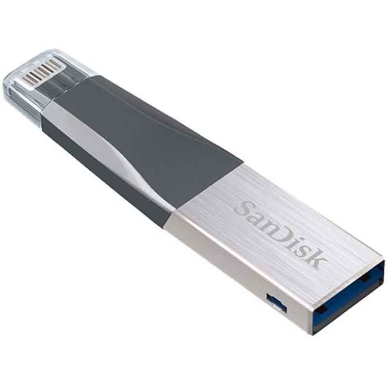 Memoria USB 64GB Sandisk iXpand Mini USB 3.0 a Lightning  SDIX40N-064G-GN6NN 