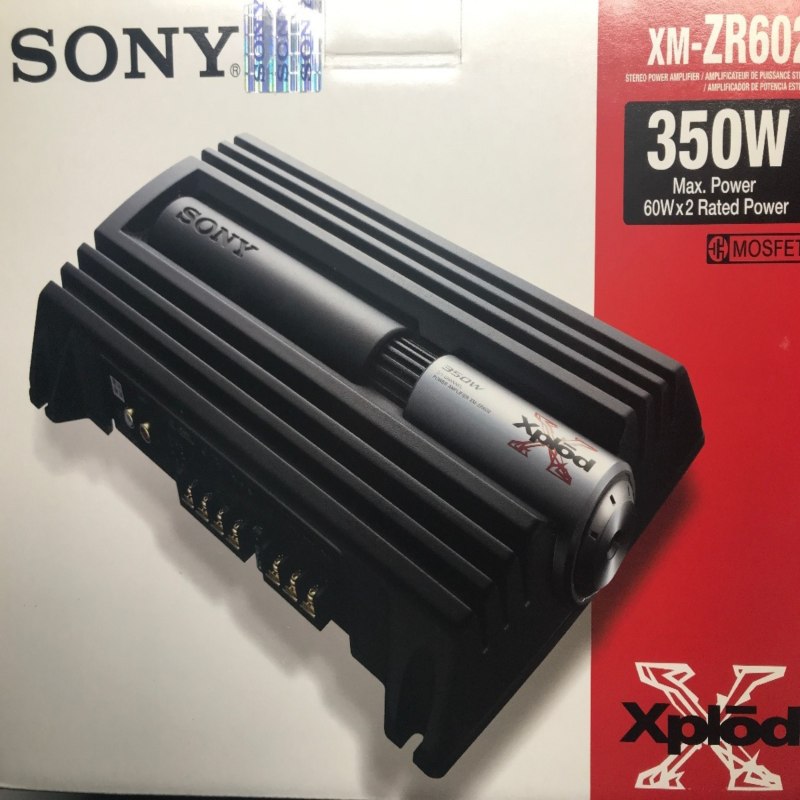 Amplificador Para Auto Sony XM-ZR602 350w 2 Canales ALB